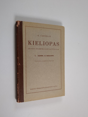 Knut Cannelin : Kieliopas : ohjeita suomen kielen käyttäj...