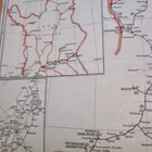 VANHA Kartta Suomen Kulkuneuvot 1948 Omega Kello Mainos ym - pikkukuva 2