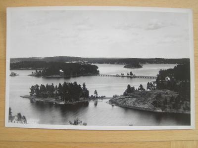VANHA Postikortti Savonlinna 1940-luku