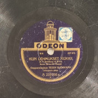 Savikiekko 1929 Oopperalaulaja Teddy Björkman Odeon A 228098 - pikkukuva 1