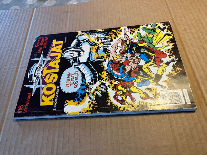 MARVEL KOSTAJAT ERIKOISJULKAISU 1/1989 HYVÄ