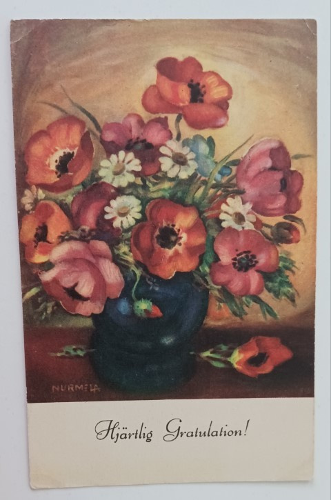 Nurmela: Unikkoja ja päivänkakkaroita, p. 1957