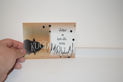  Postikortti (K)  kuutamolla