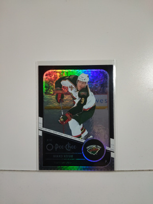 2011-12 O-Pee-Chee - Black Rainbow #186 Mikko Koivu SN100