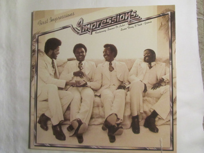 Impressions: First Impressions LP 1975 Soul/Funk