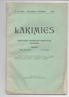 Lakimies 1916 (vihko 11-12)