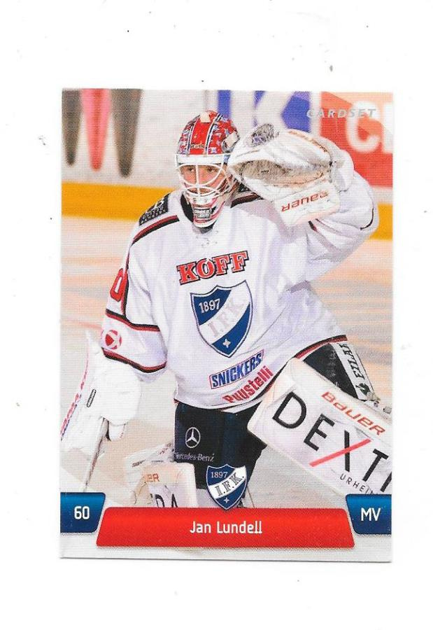 2011-12 CardSet #181 Jan Lundell  HIFK MV