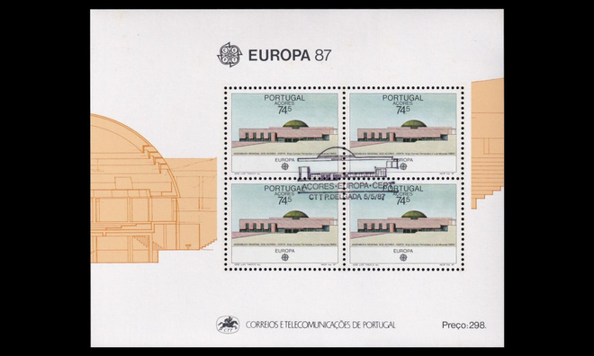 Azorit 383BL8 o Europa moderni arkkitehtuuri (1987)