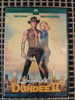 Krokotiilimies II / Crocodile Dundee II (1988) DVD Tanskajul