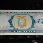 Ecuador 500 sucres 1988 P124 UNC - pikkukuva 2