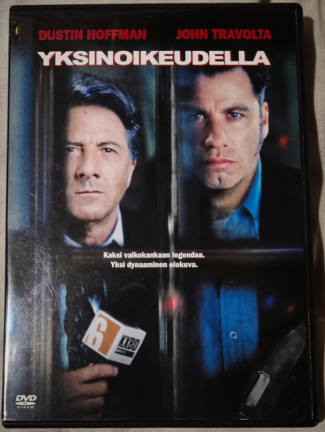 Costa-Gavras : YKSINOIKEUDELLA - Mad City *DVD*