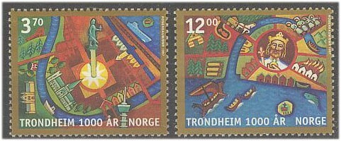 Norja Mi 1257-8 ++
