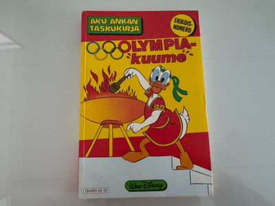 Aku Ankan taskukirja : Olympiakuume 1.p.
