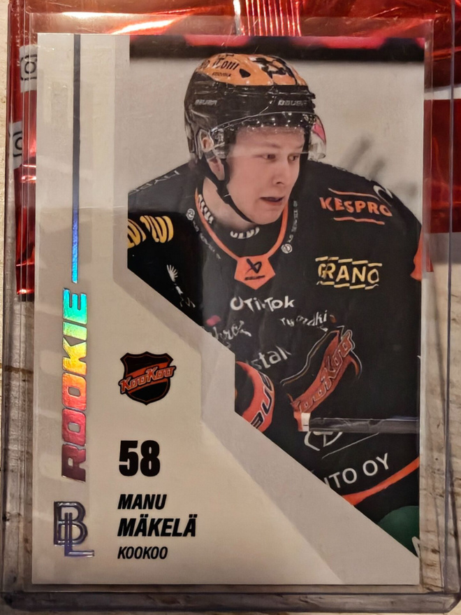 Manu Mäkelä /40 Rookie kookoo