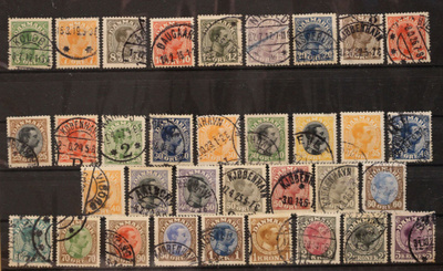 # 23885 # Tanska - 1913 - 1928 erä o