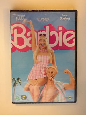 Barbie (DVD) Margot Robbie, Ryan Gosling (2023) UUSI