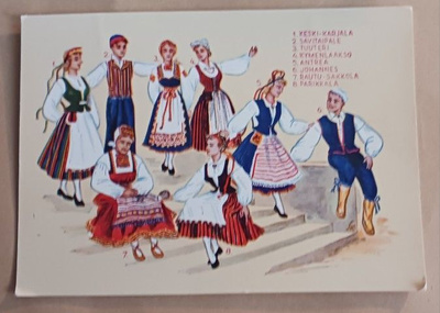 Suomalaisia kansallispukuja - Kansallispuku, juhlapuku, ei p