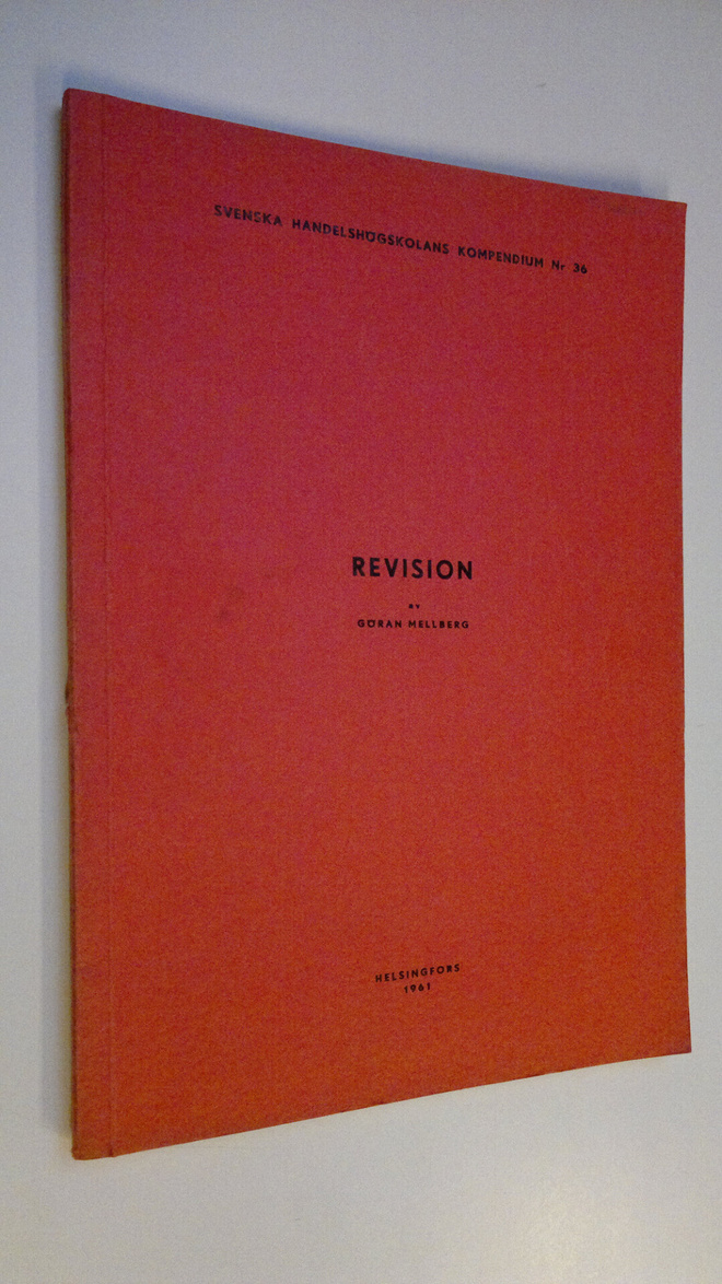Göran Mellberg : Revision