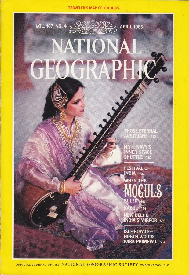 National Geographic vol.167 No.4 poster: The Alps