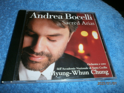 ANDREA BOCELLI : SACRED ARIAS    -   CD