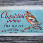 PORIN OLUT etiketti.....Appelsiinijuoma, Peipponen. - pikkukuva 1