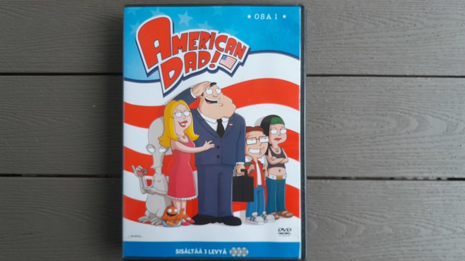 DVD: American Dad - Osa 1. 3xDVD (2005)