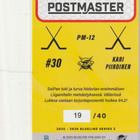 Kari Piiroinen Saipa Postmaster RED Blueline 2025-26 S2 - pikkukuva 2