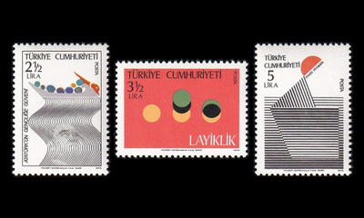 Turkki 2493-5 ** Atatürkin teokset ja uudistukset (1979)