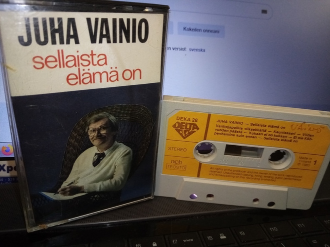 C-KASETTI Juha Vainio : Sellaista elämä on