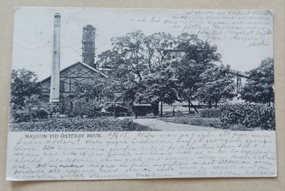 Österbyn ruukki ja masuuni, p. 1905 -> Suomeen