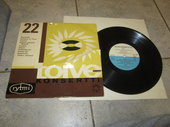 TOIVEKONSERTTI 22 KERHOLEVY , RLP 8081