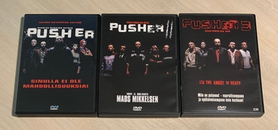 Nicolas Winding Refn: PUSHER-trilogia (1996-2005) 3DVD