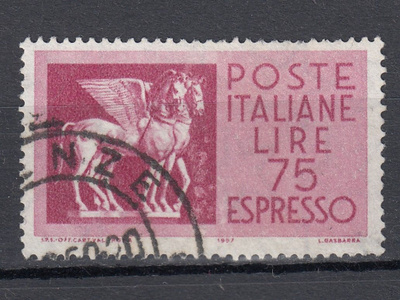 Italia 1958 Mi 1002 Etruscan Winged Horses