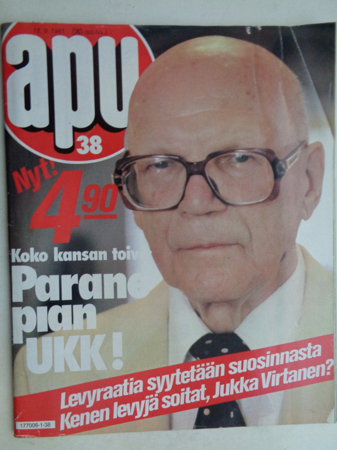 Apu lehti Nro 38/1981 (25.2)