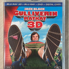 Gulliverin matkat (2010) Blu-ray 3D + Blu-ray + DVD (UUSI) - pikkukuva 1