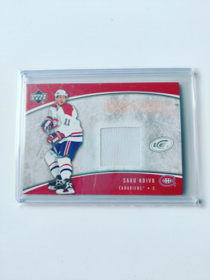 Saku Koivu 05-06 UD Ice Frozen Fabrics