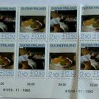 FDC MAALAUKSIA 1991 HELENE SCHJERFBECK+8 KPL PT MERKKEJÄ - pikkukuva 3