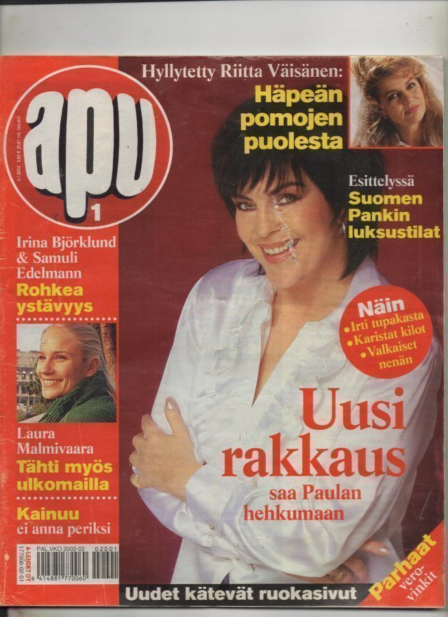 Apu n:o 1 2002 Miss Eurooppa. Paula. Laura. Irina. Kainuu.