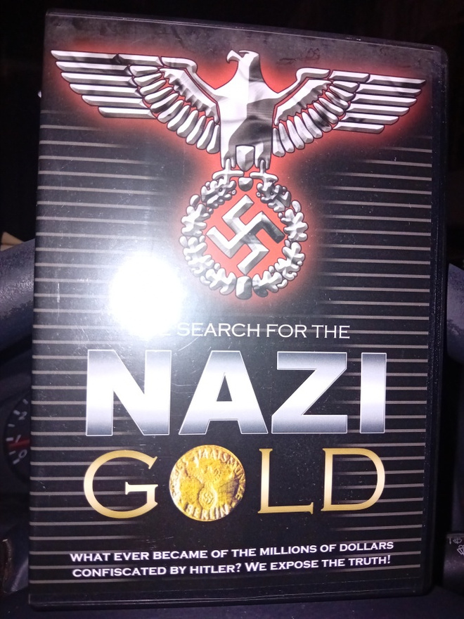 DVD The Search for the Nazi Gold ( SIS POSTIKULU  )