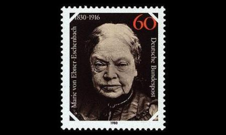 Saksa 1057 ** Marie von Ebner-Eschenbach (1980)
