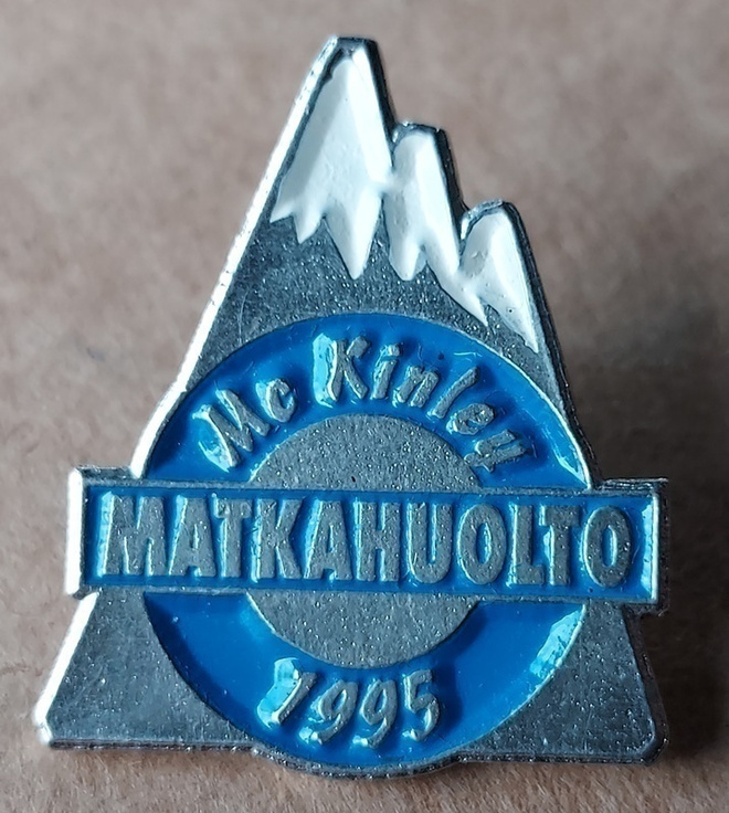 Matkahuolto pinssi 1995