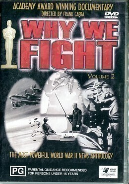 * Why We Fight Vol. 2 R2 Lue Kuvaus Muoveissa 110 min. Uusi