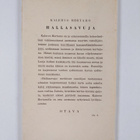Kalervo Hortamo : Hallasavuja : runoja - pikkukuva 2