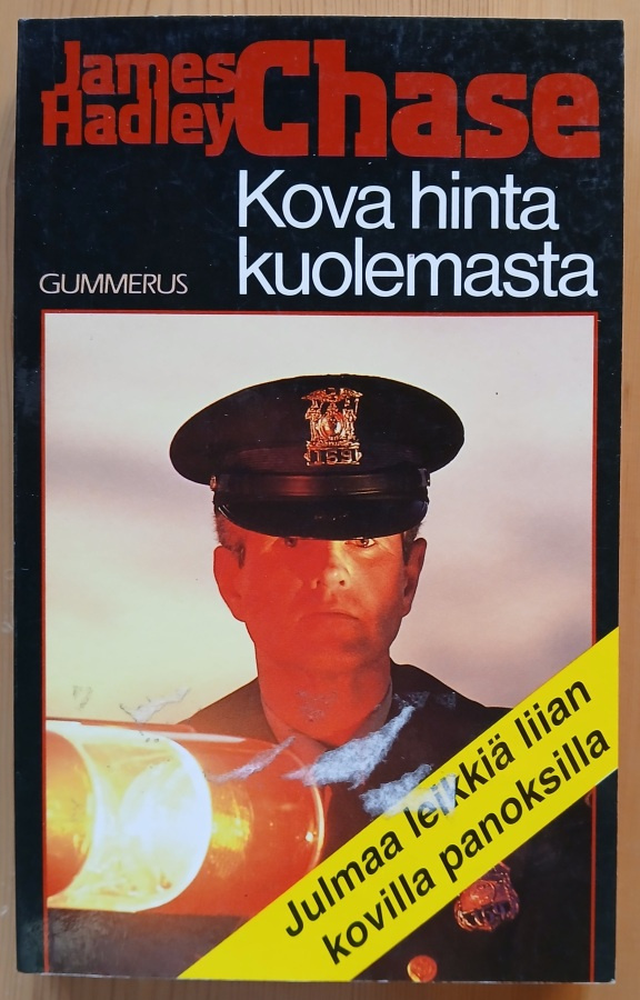 James Hadley Chase Kova hinta kuolemasta