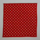 Retro pallokuvio huivi 67 cm x 67 cm - pikkukuva 3
