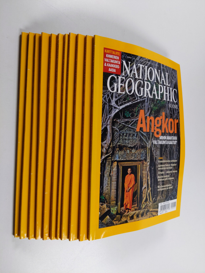 National Geographic vuosikerta 2010 (2-12, nro 1 puuttuu)
