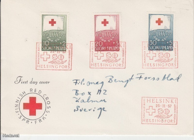 FDC 1957 PR sarja