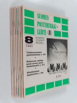Suomen postimerkkilehti vuosikerta 1985 (numerot 1-8)