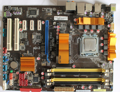 ASUS P5Q Turbo ja Core2quad-prossu