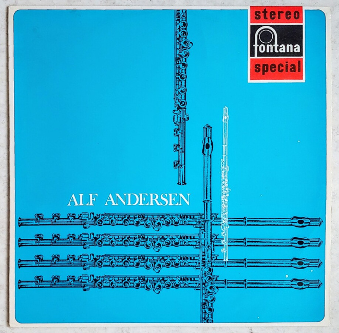 ALF ANDERSEN: Rosenberg / Varése / Jolivet et al – LP 1969